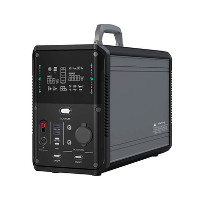 1500w 1380Wh Przenośny zewnętrzny generator słoneczny do zasilania awaryjnego w domu kempingowym