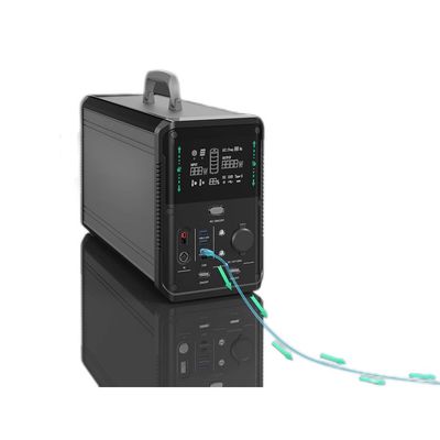 Przenośne zestawy generatorów słonecznych LiFePO4 o mocy 1000 W Awaryjna elektrownia słoneczna do zaopatrzenia domu