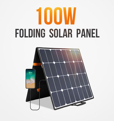 100 w składana ładowarka do paneli słonecznych 32v do elektrowni na zewnątrz