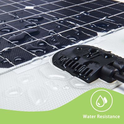 Elastyczne cienkie panele słoneczne 12V 24V Zginalny monokrystaliczny panel słoneczny 100W