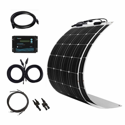 Zestaw cienkich elastycznych paneli słonecznych o mocy 350 W z 2 szt. Panelu monokrystalicznego 175 W