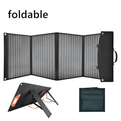 Elastyczny 5-krotny składany panel słoneczny 100W 18v Panel ogniw słonecznych do domu na zewnątrz