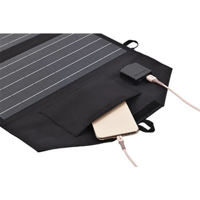 Mini ładowarka słoneczna Przenośny panel słoneczny 15 W Składany z podwójnym portem USB do telefonów Laptopy