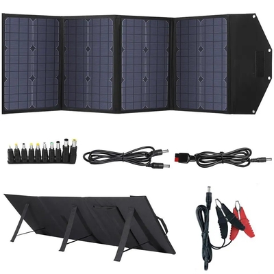 Mini składane przenośne panele słoneczne o mocy 400 W Monokrystaliczne cienkie elastyczne panele słoneczne