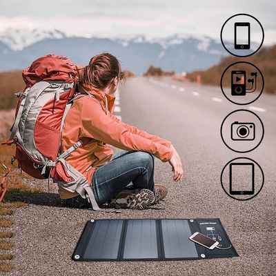 Mini składany panel słoneczny 120w na smartfon / aparat / PSP / Power Bank