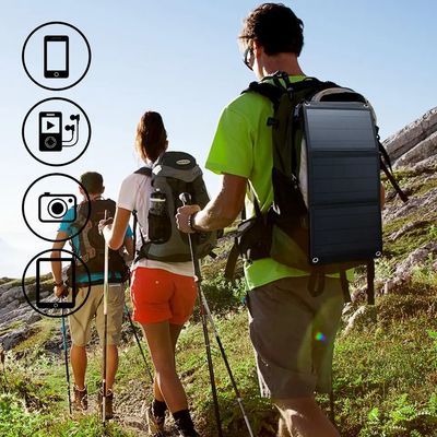 Mini składany panel słoneczny 120w na smartfon / aparat / PSP / Power Bank