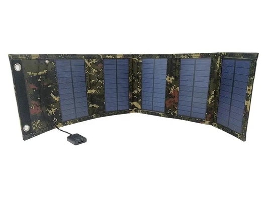 Składany panel słoneczny Mini 15 W z ładowaniem USB do ładowania telefonu i laptopa