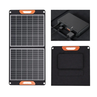 Producenci z Chin Niska cena 60W 100W 150W 200W Przenośne składane panele słoneczne na kemping na zewnątrz