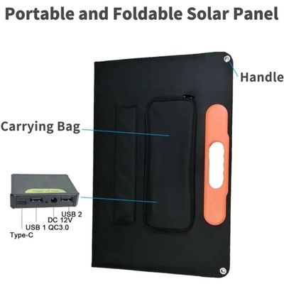 Wysokowydajne panele słoneczne składane wodoodporne 21W 40W 60W 80W 120W 200W