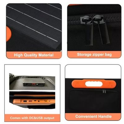 Wysokowydajne panele słoneczne składane wodoodporne 21W 40W 60W 80W 120W 200W