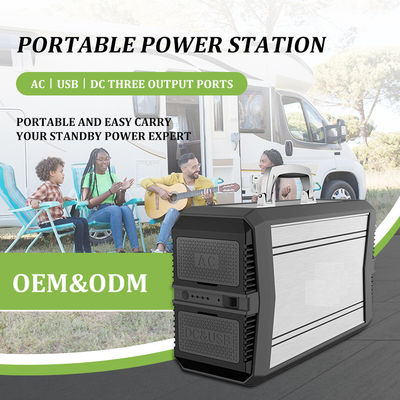 Bateria litowa Off Grid Przenośna elektrownia 500wh Generator System