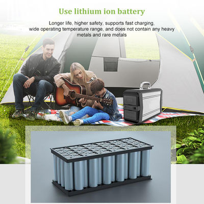 Bateria litowa Off Grid Przenośna elektrownia 500wh Generator System