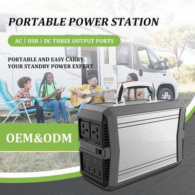 Zewnętrzny awaryjny przenośny system generatora słonecznego o mocy 300 W 96000 mAh AC Czysta fala sinusoidalna