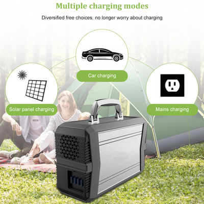 Zewnętrzny awaryjny przenośny system generatora słonecznego o mocy 300 W 96000 mAh AC Czysta fala sinusoidalna