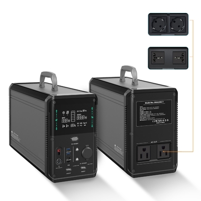 1380Wh 3000W Przenośne zestawy generatorów mini paneli słonecznych