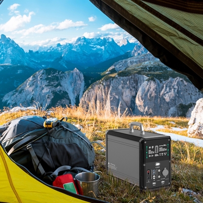 1380Wh Awaryjny generator przenośnej elektrowni domowej RV Szybkie ładowanie USB-C