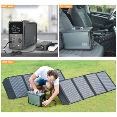 1380Wh 3000W Przenośne zestawy generatorów mini paneli słonecznych