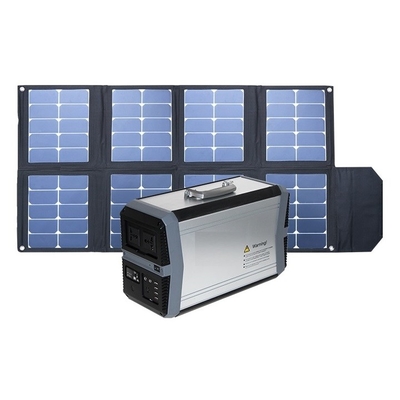 1000W Akumulator litowo-jonowy MPPT Przenośna elektrownia Generator Układ słoneczny do domu