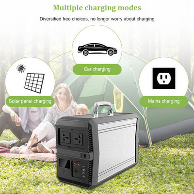 1010Wh Przenośna moc 1000W Stacja generatora energii słonecznej do podróży na zewnątrz kempingu