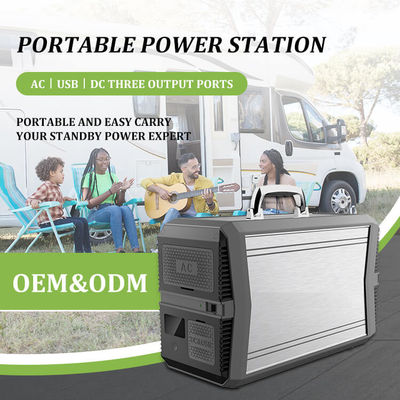 1010Wh Przenośna moc 1000W Stacja generatora energii słonecznej do podróży na zewnątrz kempingu