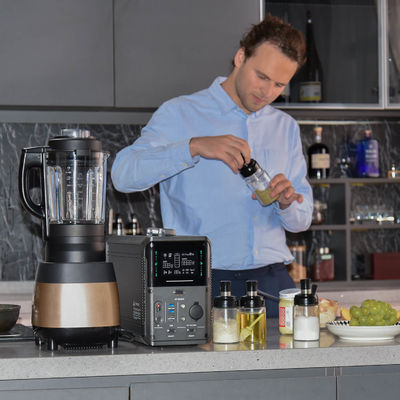 Przenośny zestaw baterii panelu generatora zasilanego energią słoneczną DC AC 1000 Watt