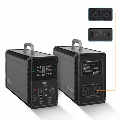 1380Wh Lifepo4 Generator solarny Solarny przenośny zasilacz zapasowy