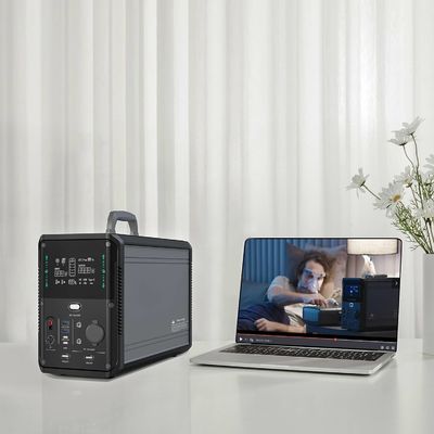 1500w 1380Wh Stacja generatora słonecznego Lifepo4 do lodówek samochodowych