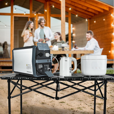 MPPT Portable Solar Rechargeable Power Station Generator 1000W Akumulator litowo-jonowy Wielokrotne wyjście