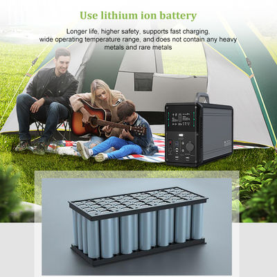 Przenośna elektrownia słoneczna Lifepo4 o mocy 1kW 220v 110v