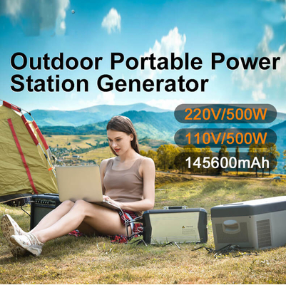 All In One Inverter Off Grid Li Ion Power Station Generator słoneczny 500W