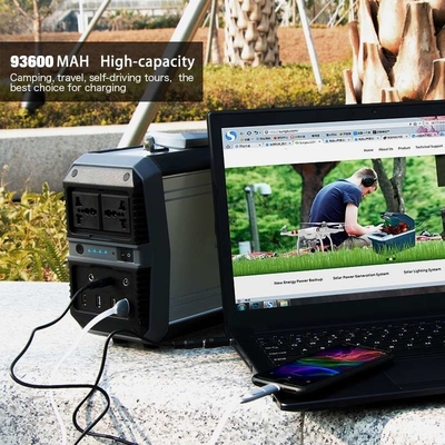 Zewnętrzny przenośny generator słoneczny BMS o mocy 300 W do systemu zasilania kempingowego