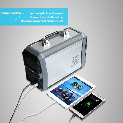 Akumulator litowy AC Przenośny generator elektrowni do awaryjnego samochodu 300W