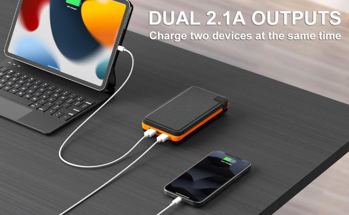 OEM 25000mAh 6W Panel ładowarki zasilany energią słoneczną do telefonu komórkowego 1